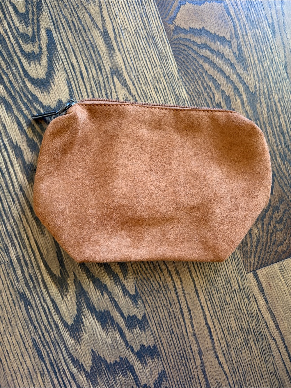 Wrangler Brown Suede Pouch